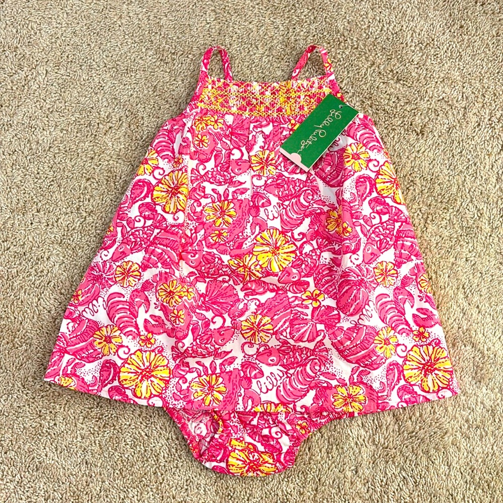 NWT Lilly Pulitzer Baby Dress 18-24M